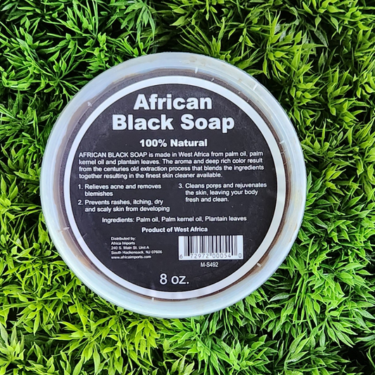African Black Soap Paste - 100% Natural